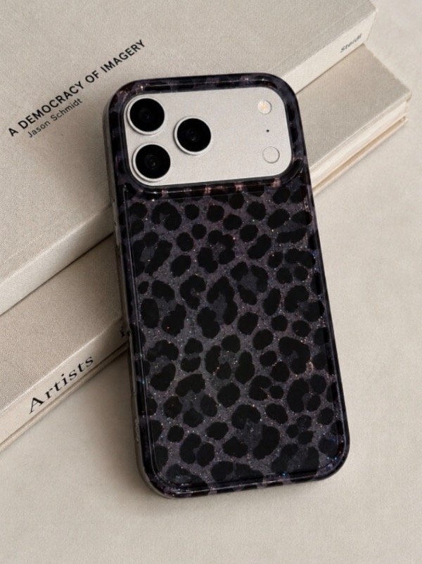 Producto - Case Print Black Glitter