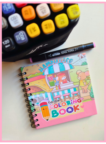 Producto - Coloring book - Cute shops