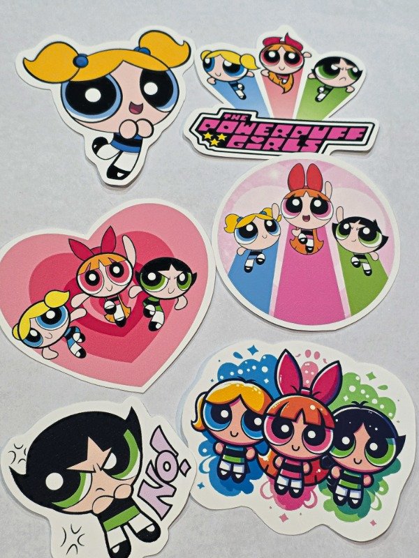 Producto - Sticker chicas super poderosas surtido