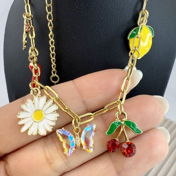 Producto - Collar Dorado Feit Multidijes