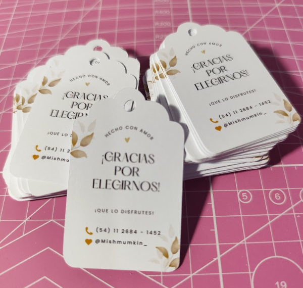 Producto - Hoja A4 para pequeñas cantidades de tags - 0