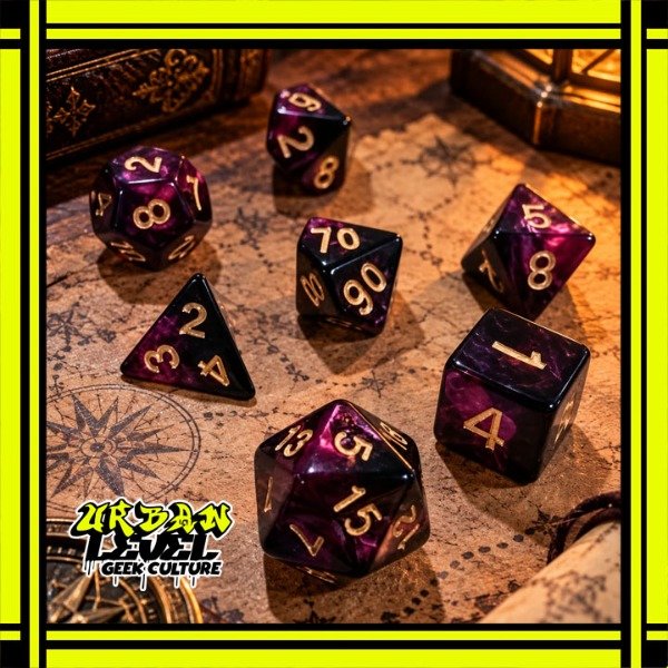 Producto - Set de Dados de Rol RPG - Varios Colores - 4