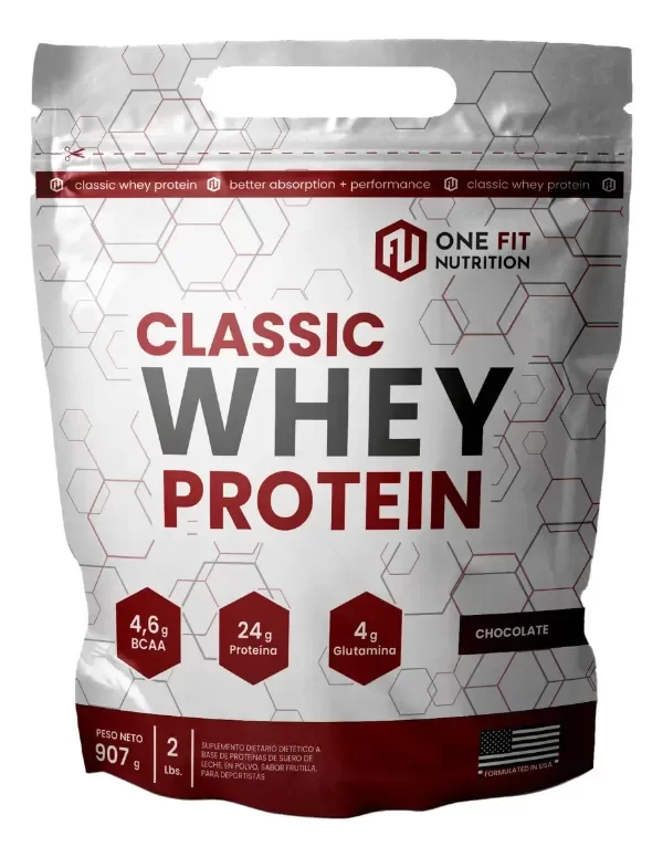 Producto - ONE FIT NUTRITION - Whey Protein Doypack - 2lb - Chocolate - 0