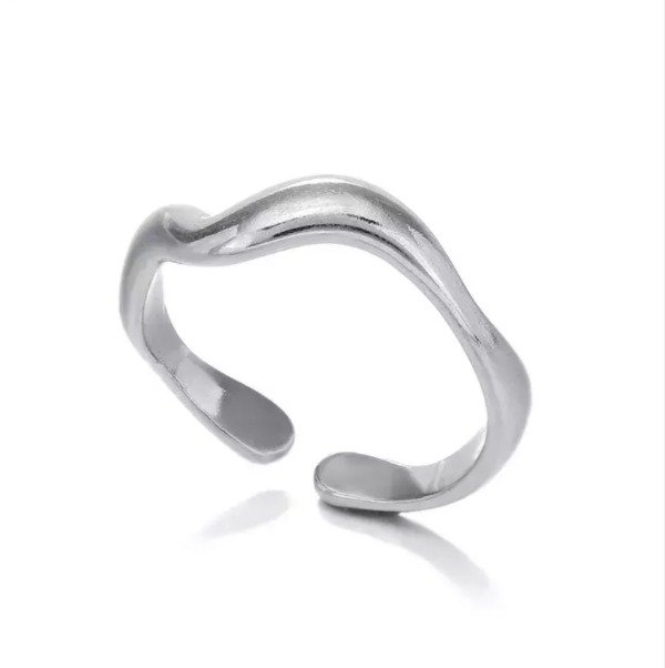 Producto - Anillo wavy silver