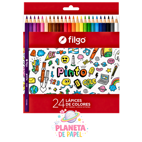 Producto - Lapiz color x 24 largos FILGO