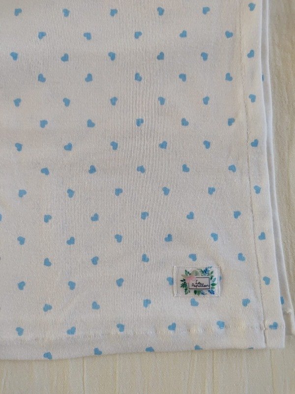 Producto - Recibidora corazones celestes