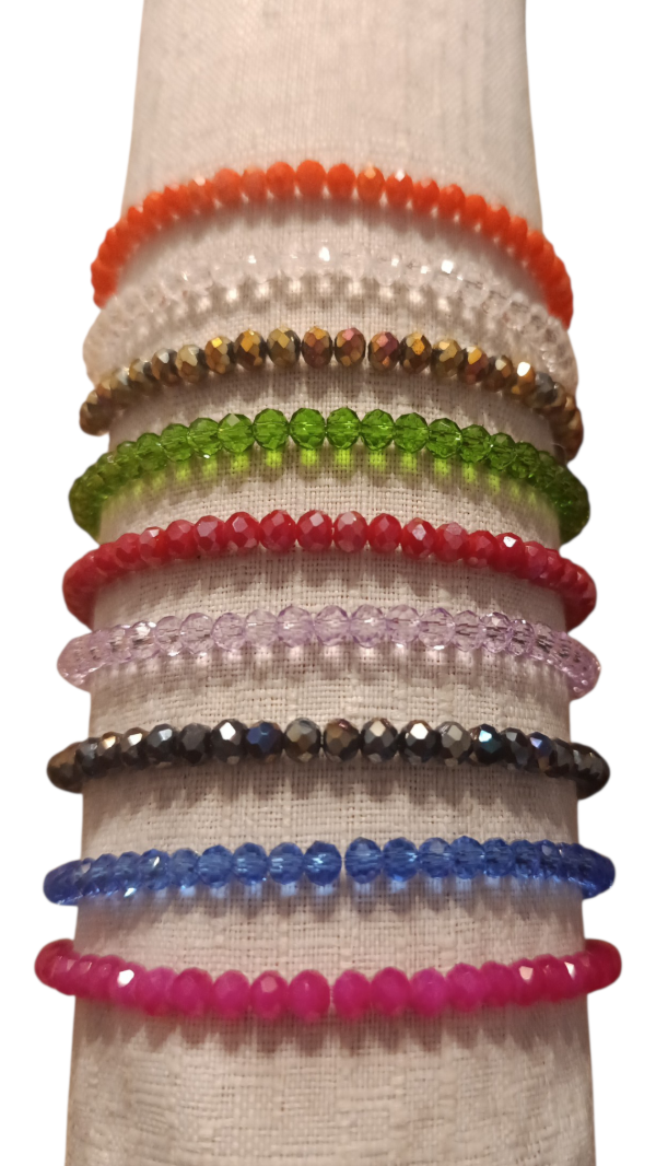 Producto - Pulsera elástica piedras de colores