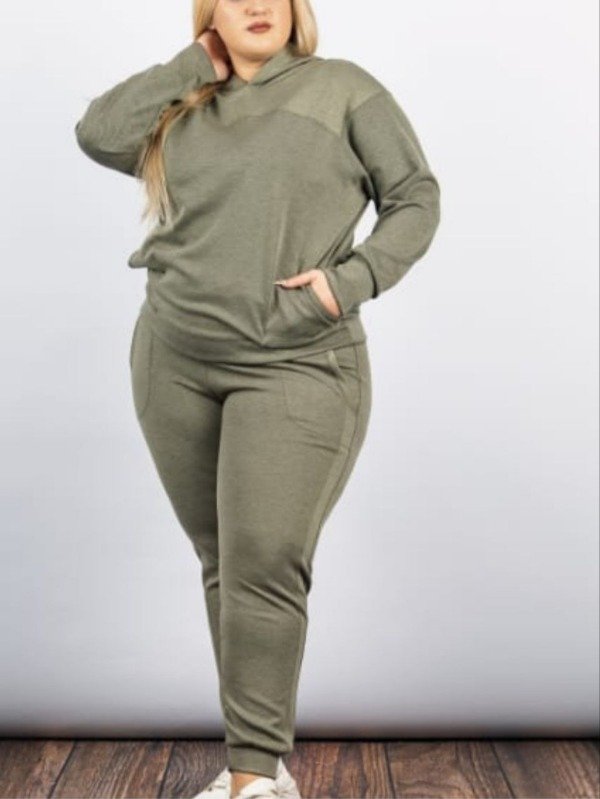 Producto - Conjunto micropanal verde militar