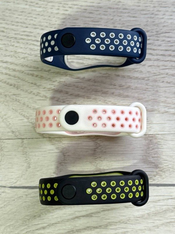 Producto - CORREA MALLA DE SILICONA SPORT PARA XIAOMI MI BAND 3/4 Y RÉPLICAS M3 M4 M5 M6 M7