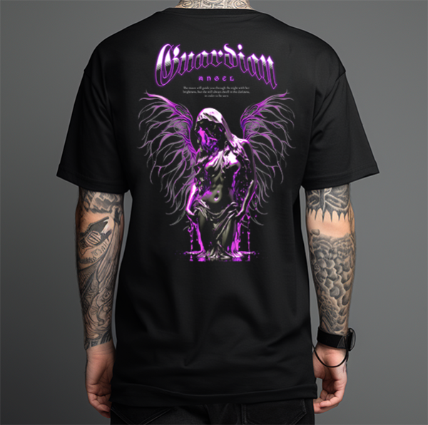 Producto - Remera Oversize Urban Angel Aesthetic Diseño