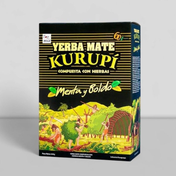 Producto - Yerba mate Kurupi Menta y Boldo 500g