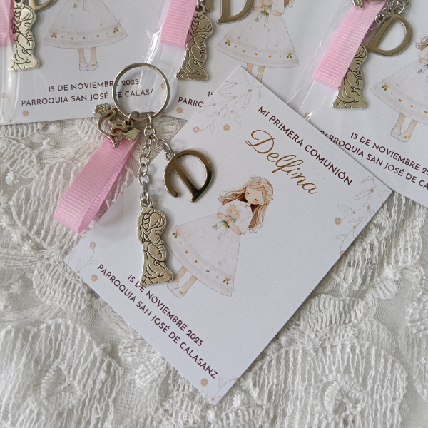 Producto - LLavero Pequeña mas tarjeta personalizada