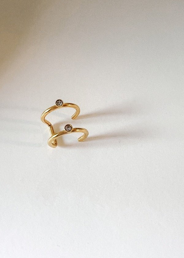 Producto - Ear Cuff Doble Gold Star