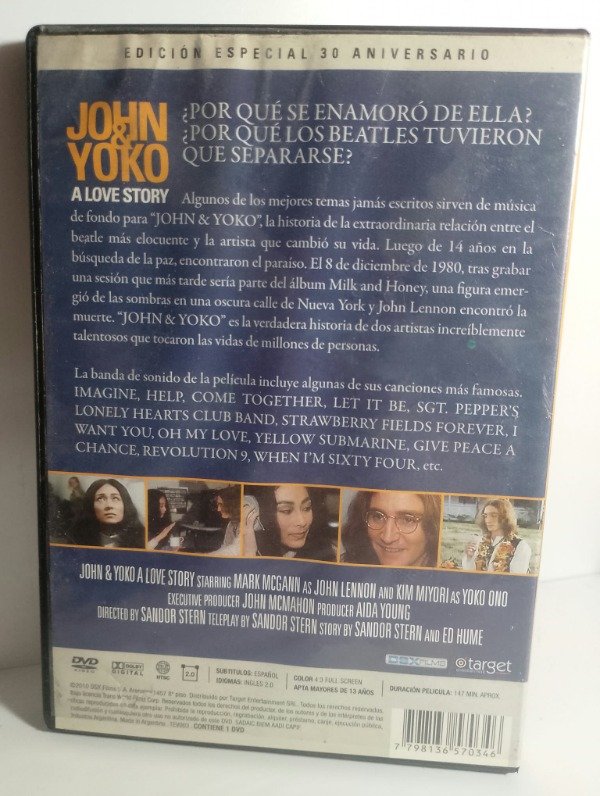 Producto - Remembering john and yoko a love story (2010) - DVD - 1