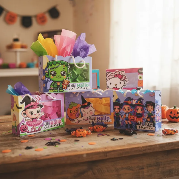Producto - 15 Bolsas Boutique Halloween personajes