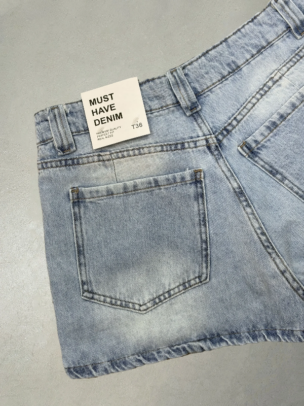 Producto - MINI SKORT CRUZA. CELESTE KONA - 1
