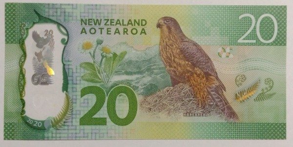 Producto - Nueva Zelanda 20 dólares UNC Polímero - 0