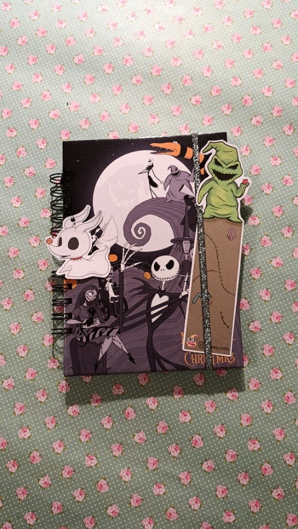 Producto - Agenda o cuaderno temática Jack y Sally