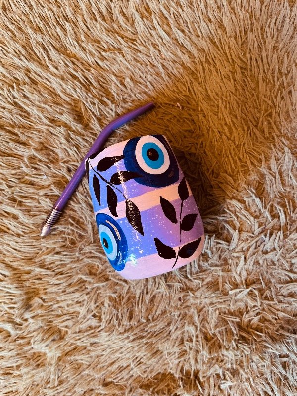 Producto - Mate ojito lila