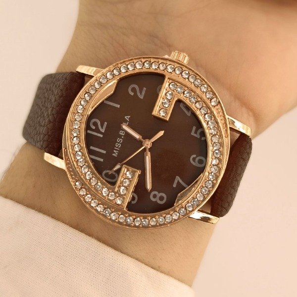 Producto - Reloj Cony- Marrón Oscuro