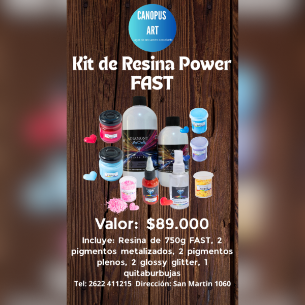Producto - Kit de Resina Power Fast