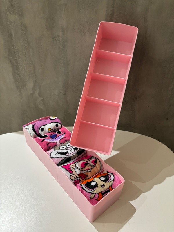Producto - Organizador de medias multiuso [ROSA]