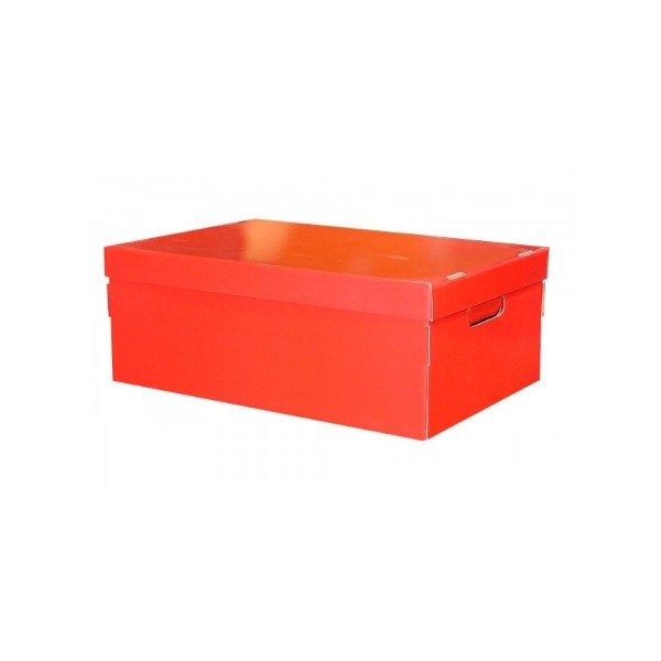 Producto - CAJA GRANDE COLOR ROJA 44 X 33 X 18 1