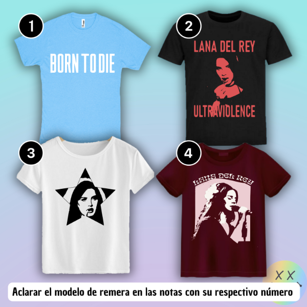 Producto - Remeras Lana Del Rey #1