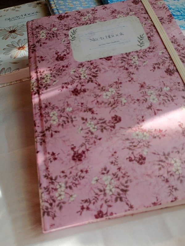 Producto - Cuaderno A5 rosa vintage - 3
