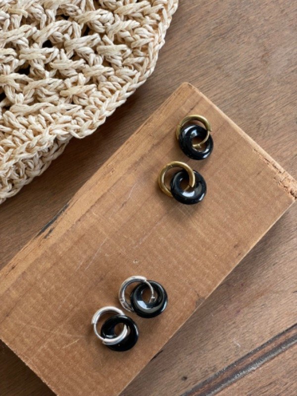 Producto - Aritos dona negra