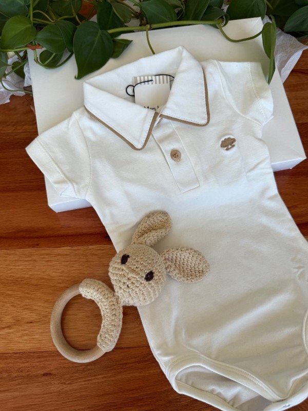 Producto - Bermuda Varón Lino Beige