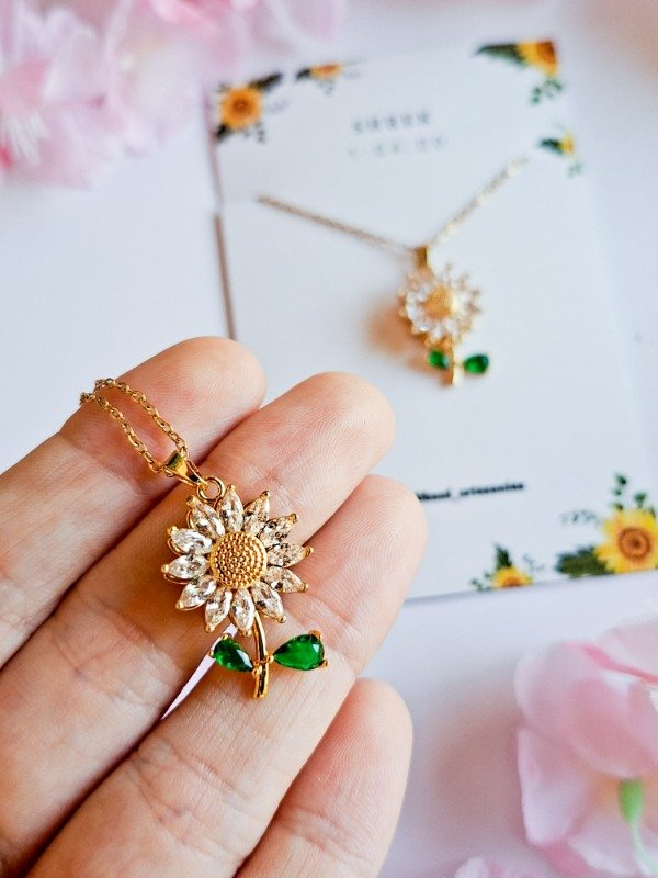 Producto - Collar girasol (giratorio)