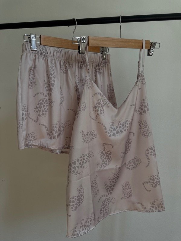 Producto - Pijama corto satén Wild - 1