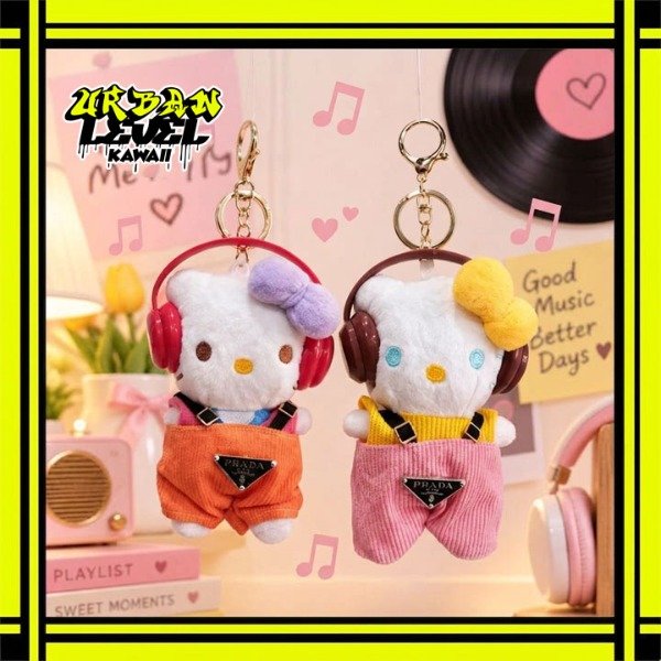 Producto - Llavero Peluche Hello Kitty con Auriculares - Varios Modelos - 0