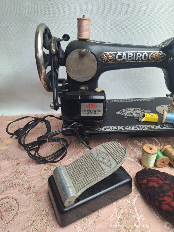 Producto - Maquina de Coser CABIRO con motor y pedal - 4