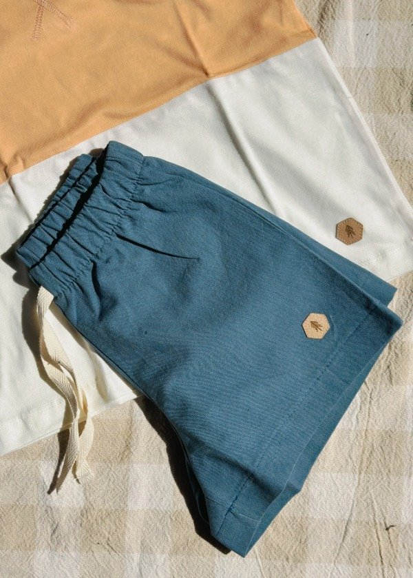 Producto - Short Uni Azul