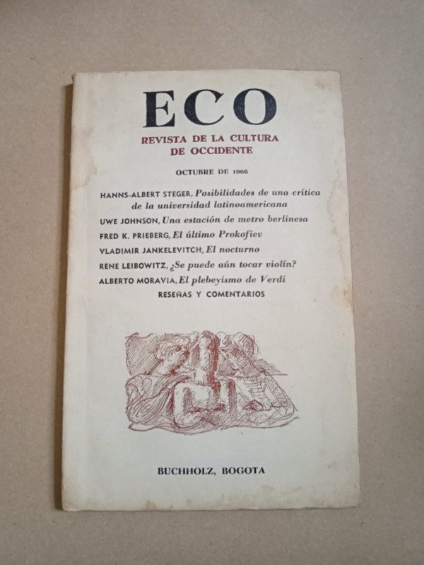 Producto - Eco #78 - Steger Johnson Prieberg Jankelevitch - Octubre 1966