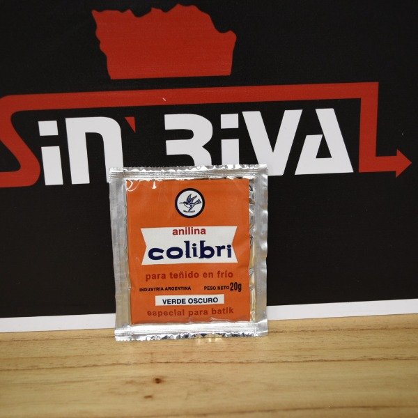Producto - ANILINA COLIBRI FRIO 20GRS VERDE OSCURO