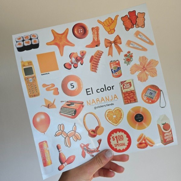 Producto - Plancha grande COLOR NARANJA