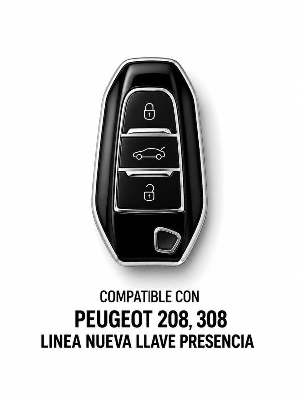Producto - Funda de llave TPU Peugeot 3