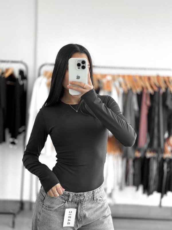 Producto - Body Rosario negro TALLE 2 y 3