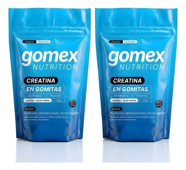 Producto - COMBO GOMEX - X2 gomitas de creatina - 0