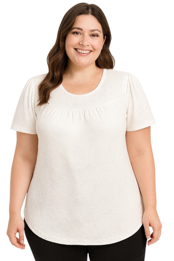 Producto - Art 13 Remera Broderie con lycra