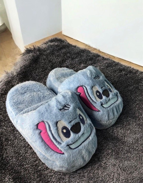Producto - Pantuflas Stitch Bordadas