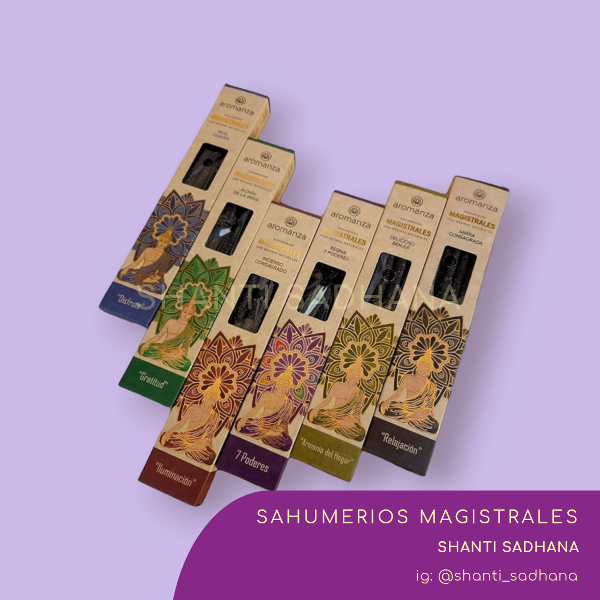 Producto - Sahumerios MAGISTRALES (aromanza)