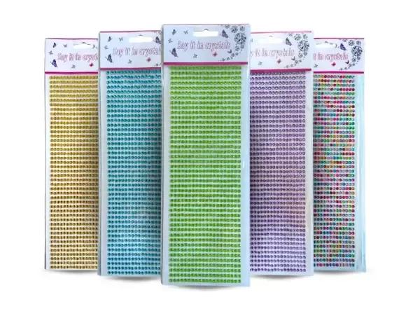 Producto - STIKERS ACRILICOS AUTOADHESIVOS STRASS 3 MM POR PLANCHA