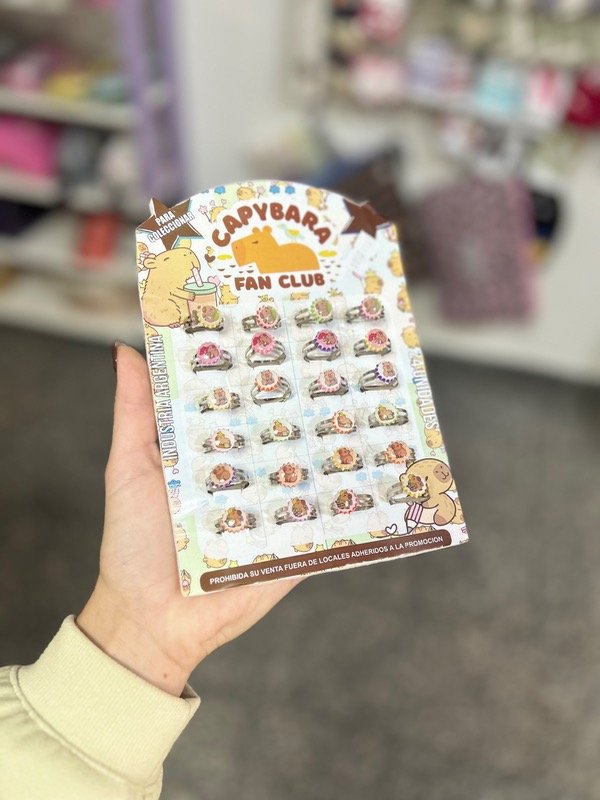 Producto - Anillos capibara - 0