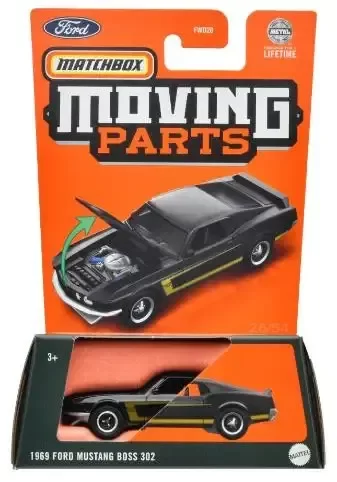 Producto - Matchbox Moving Parts 1969 Ford Mustang Boss 302