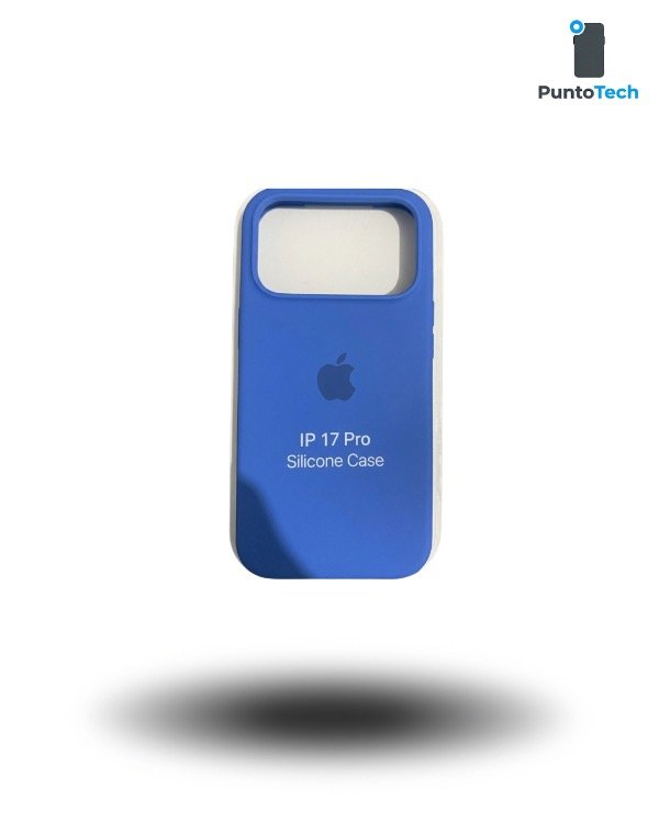 Producto - Silicon case iPhone 17 pro azul eléctrico