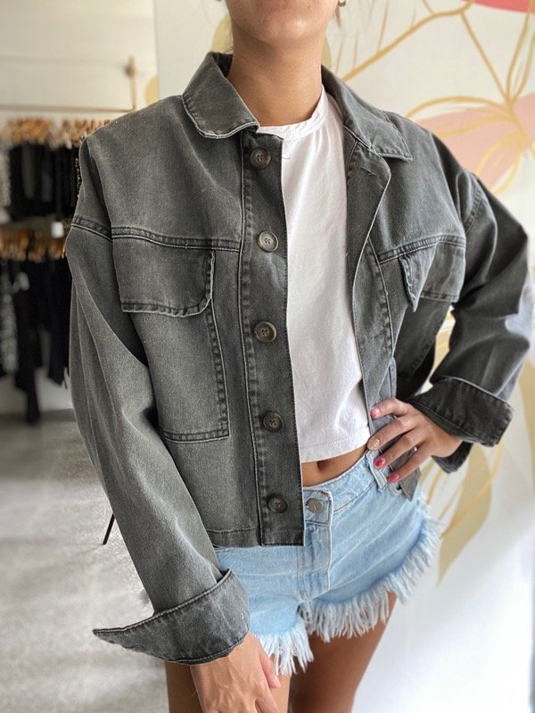 Producto - CAMPERA BORA GRIS
